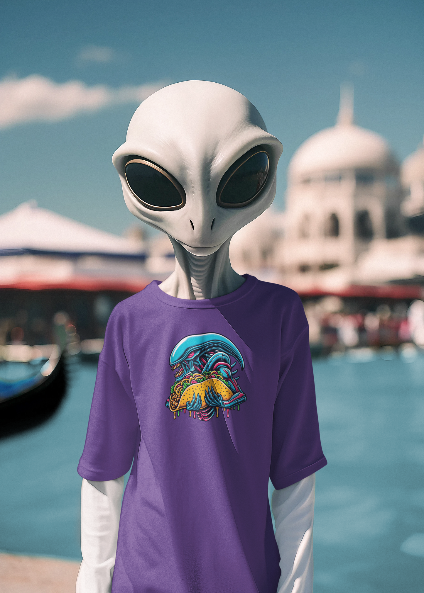 Xenomorph Taco T-Shirt