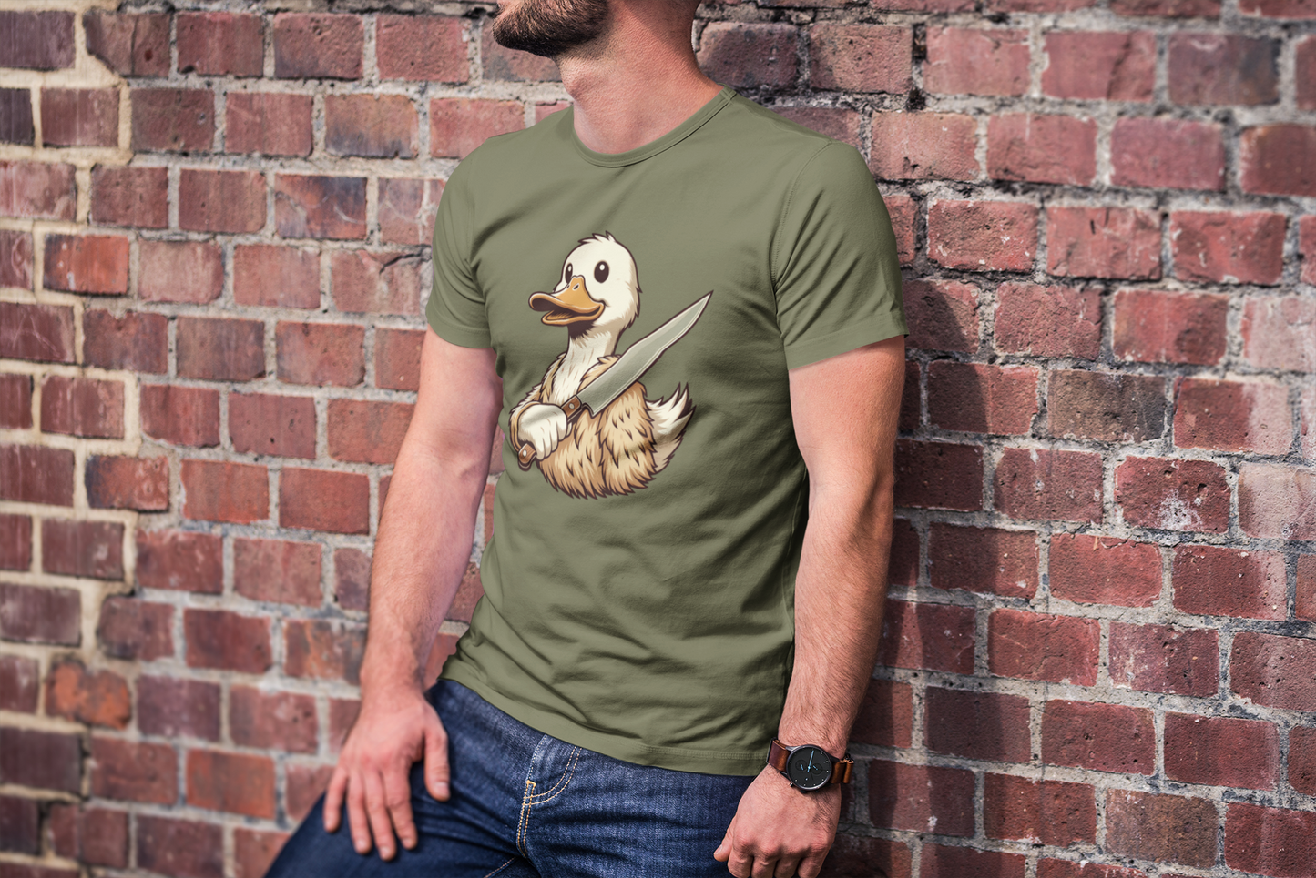 "Ducking Knife" T-Shirt